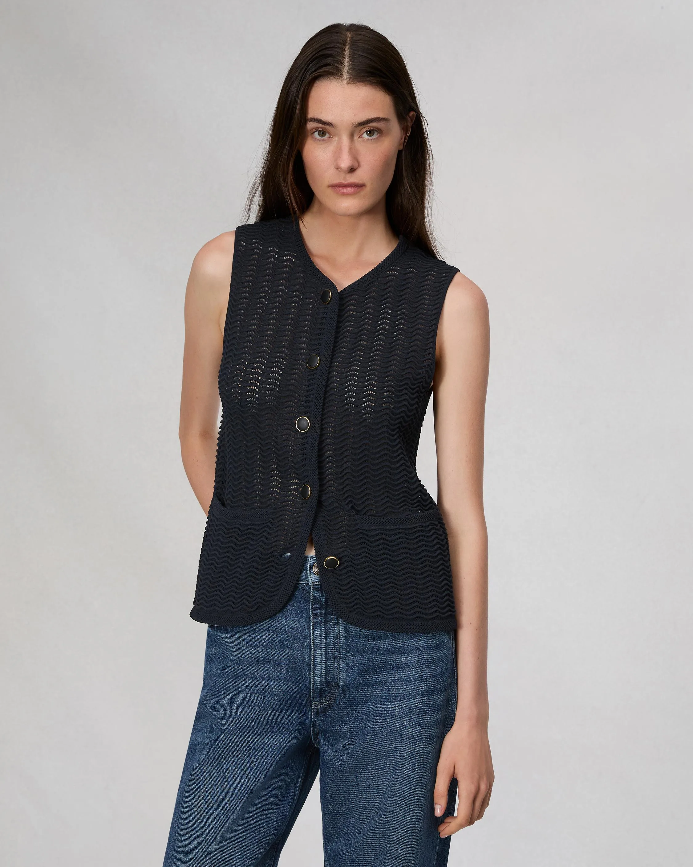 Elisa Cotton Vest