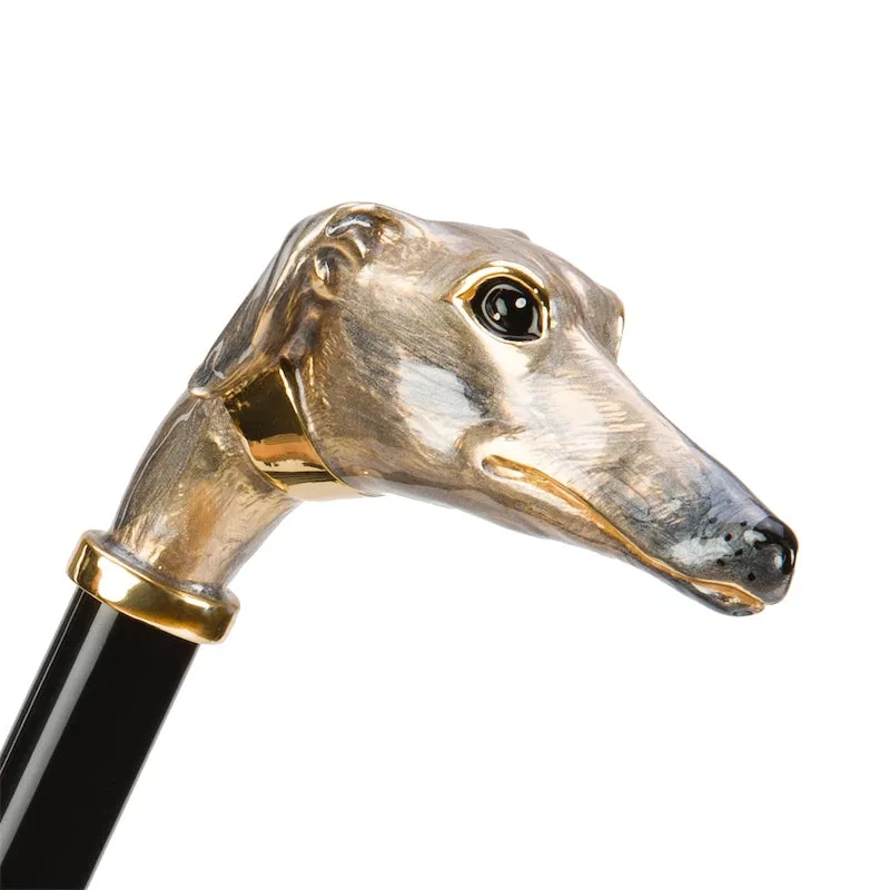 ENAMELED GREYHOUND UMBRELLA