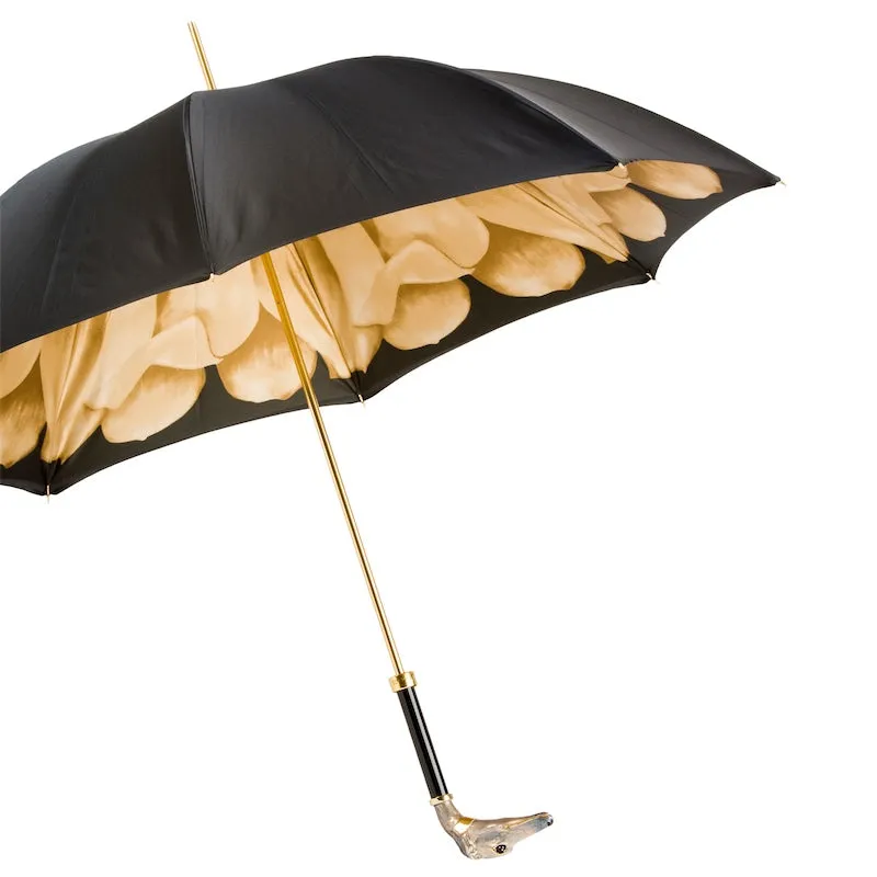 ENAMELED GREYHOUND UMBRELLA