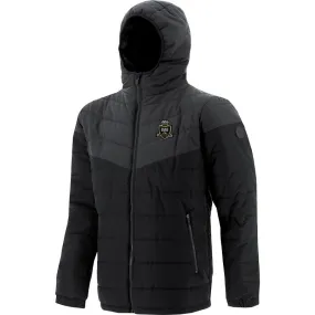 Ennis Dons F.C. Men's Maddox Hooded Padded Jacket Black