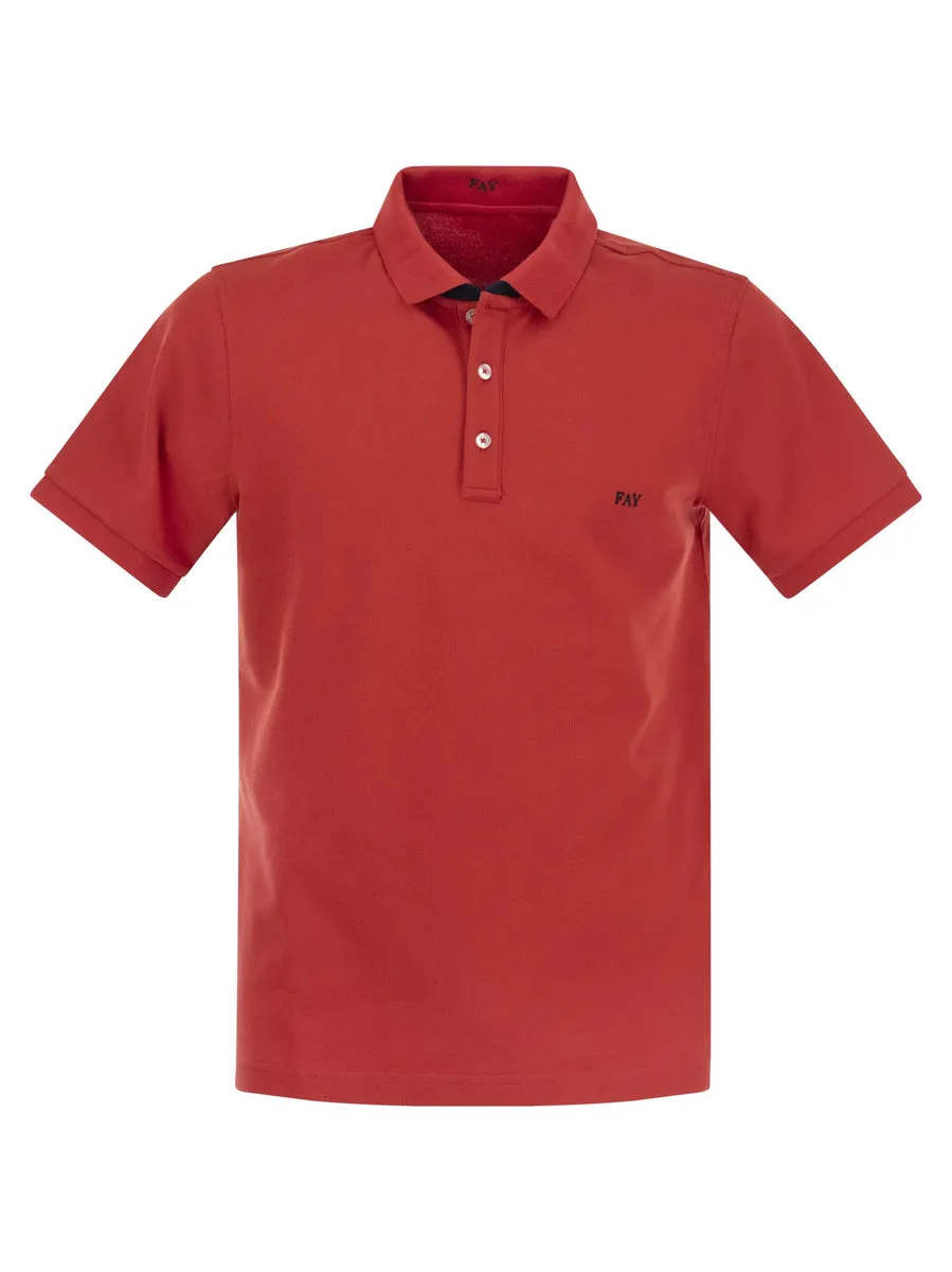 Fay    Fay Stretch Polo Shirt