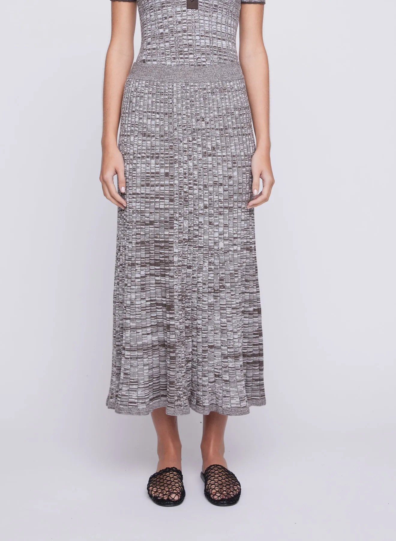 FELICIA SKIRT (PEWTER)