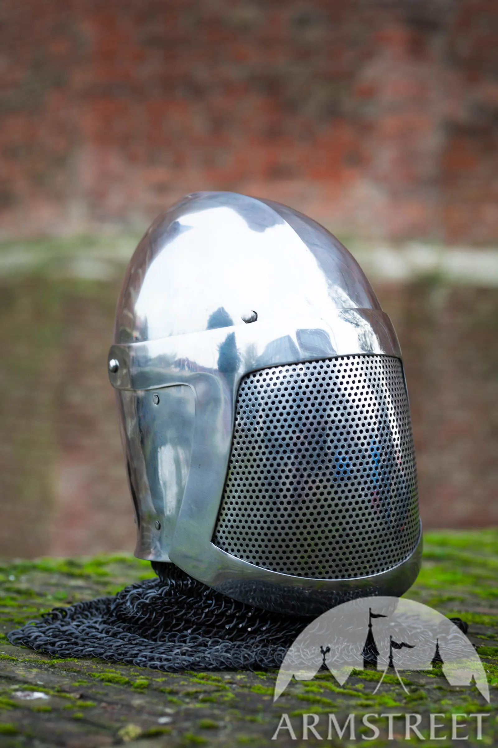 Fencing Bascinet Helmet