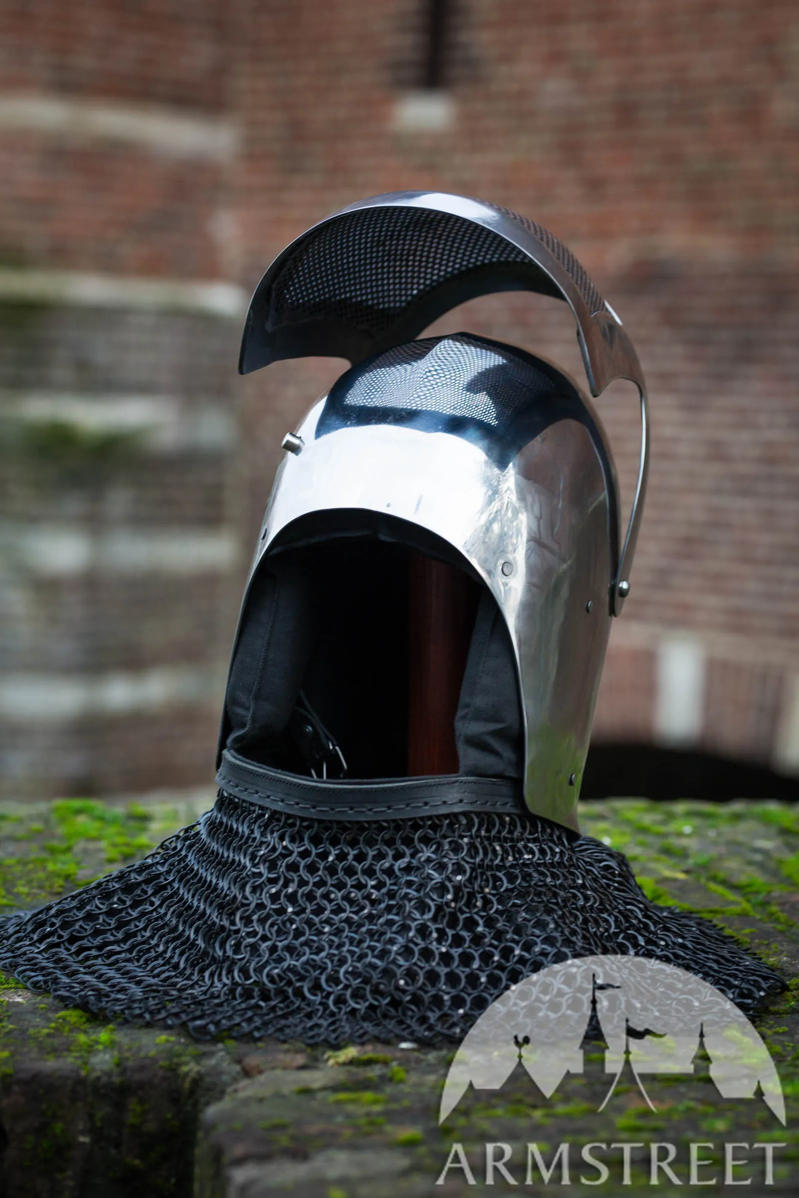 Fencing Bascinet Helmet