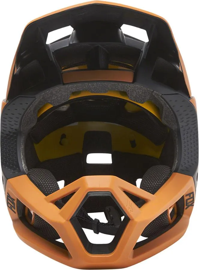 Fox Racing Proframe Full Face Helmet - TUK - Black-Gold - 2021