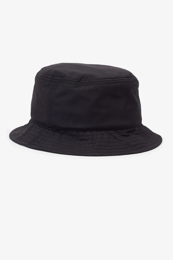 Fred Perry Sports Twill Bucket Hat Black