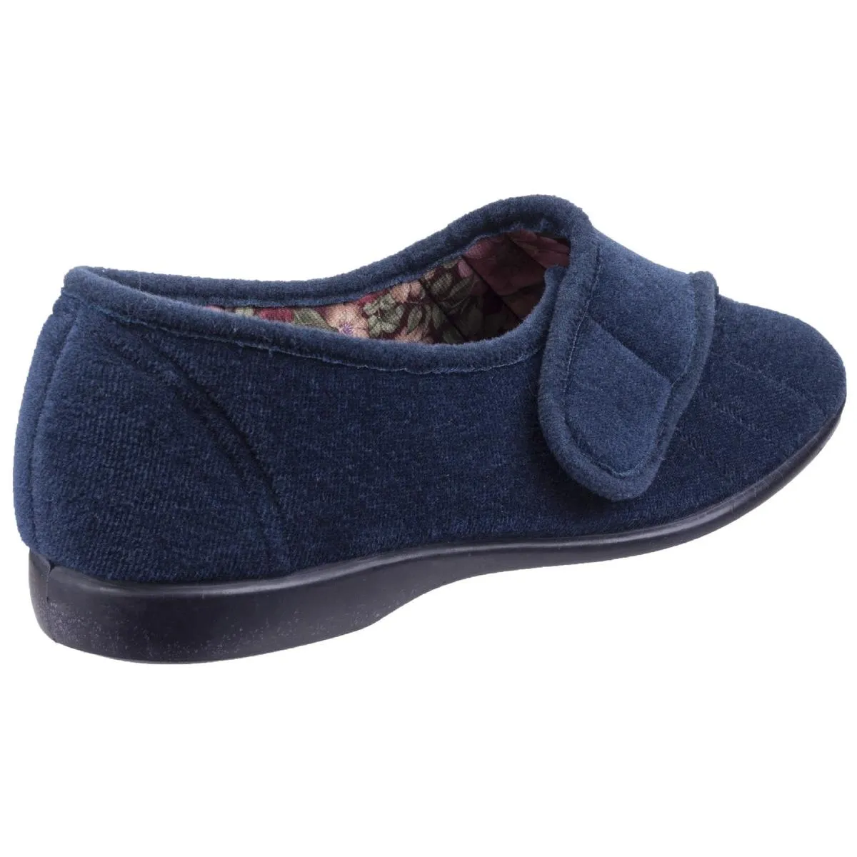 GBS Audrey Touch Fastening Slipper Navy