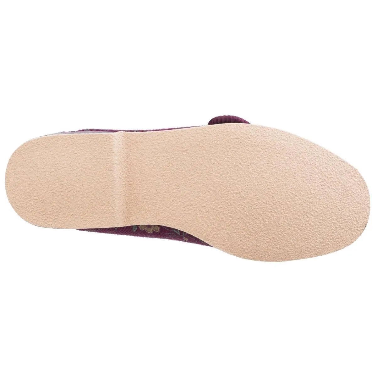 GBS Wilma Ladies Wide Fit Slipper Wine