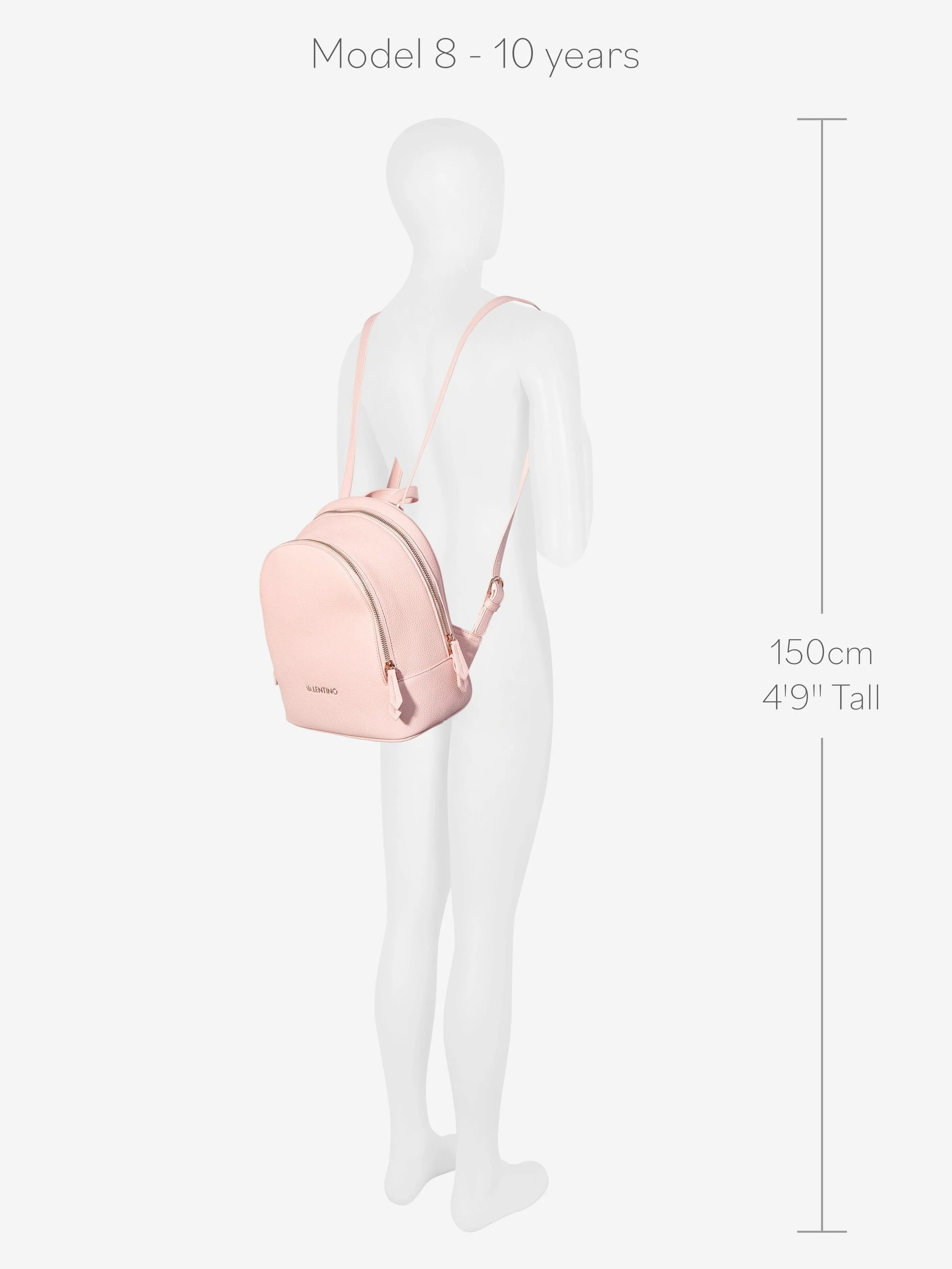 Girls Brixton Backpack in Pink (27cm)