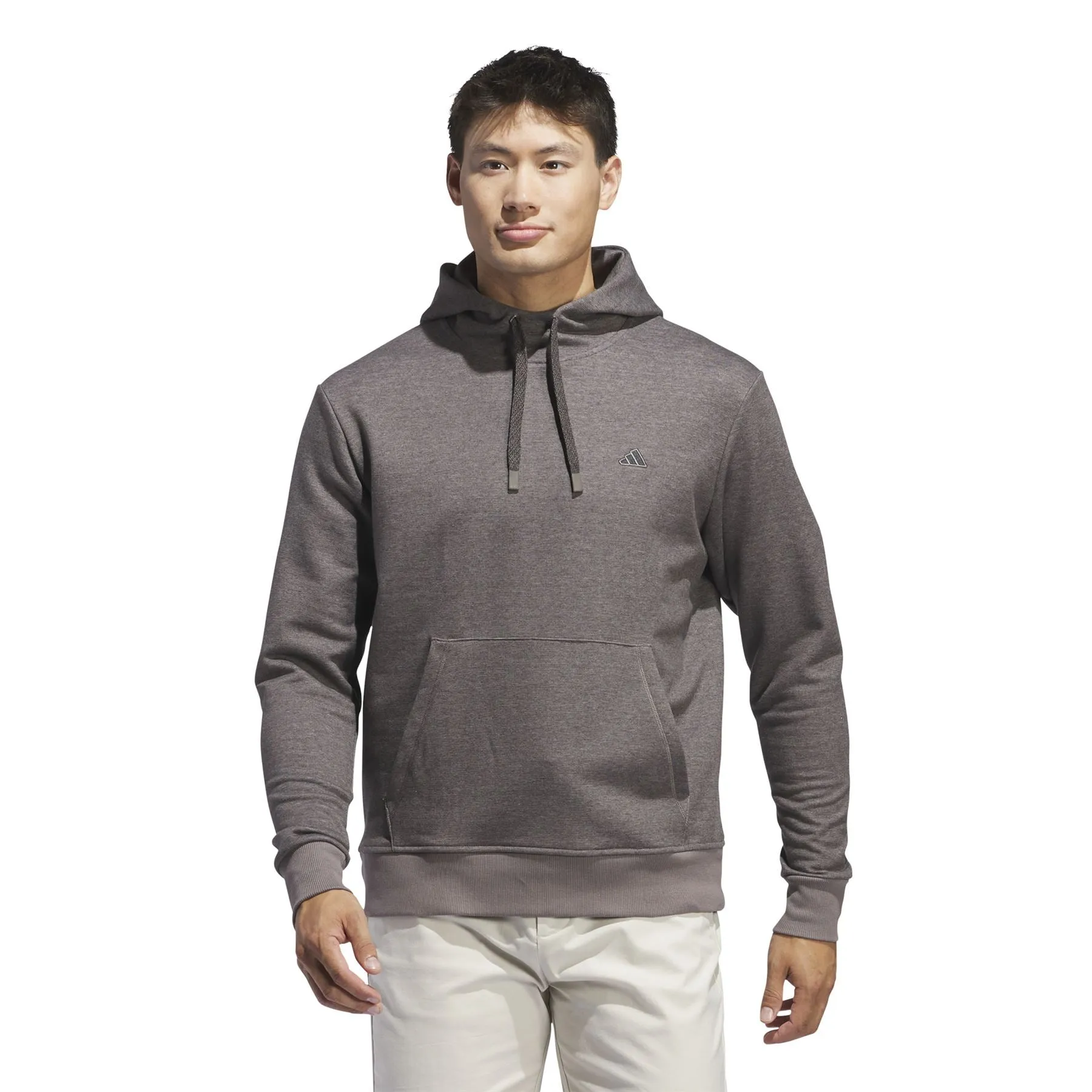 Go-To Regular Fit Cotton Pique Hoodie Charcoal - SS24