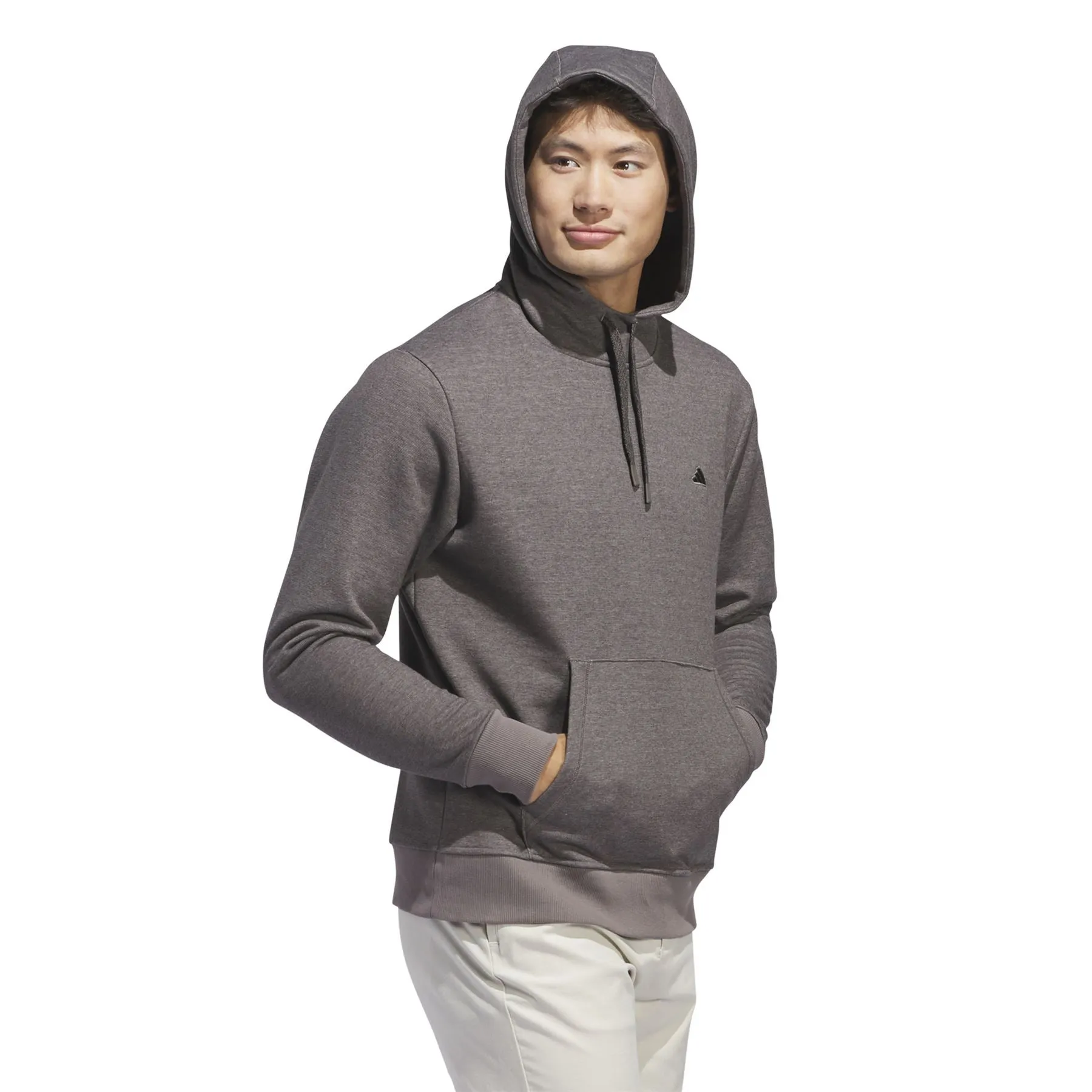 Go-To Regular Fit Cotton Pique Hoodie Charcoal - SS24