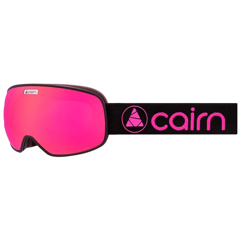 Goggles Cairn ---Magnetik Mat Black Neon Pink Spx 3000ium + Spx 1000 Yellow