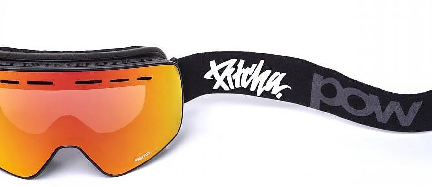 goggles Pitcha XC3 - Black POW/Full Revo Red