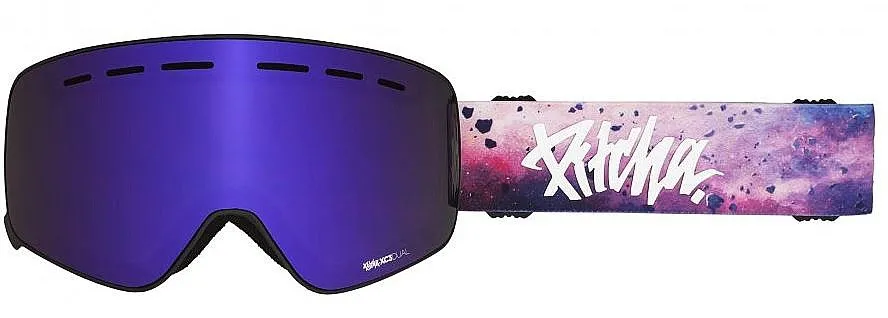 goggles Pitcha XC3 - Cosmo/Purple Mirrored