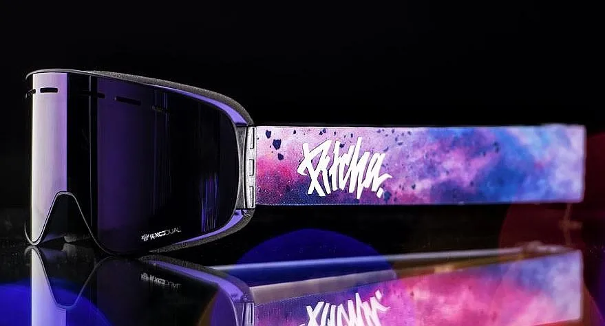 goggles Pitcha XC3 - Cosmo/Purple Mirrored