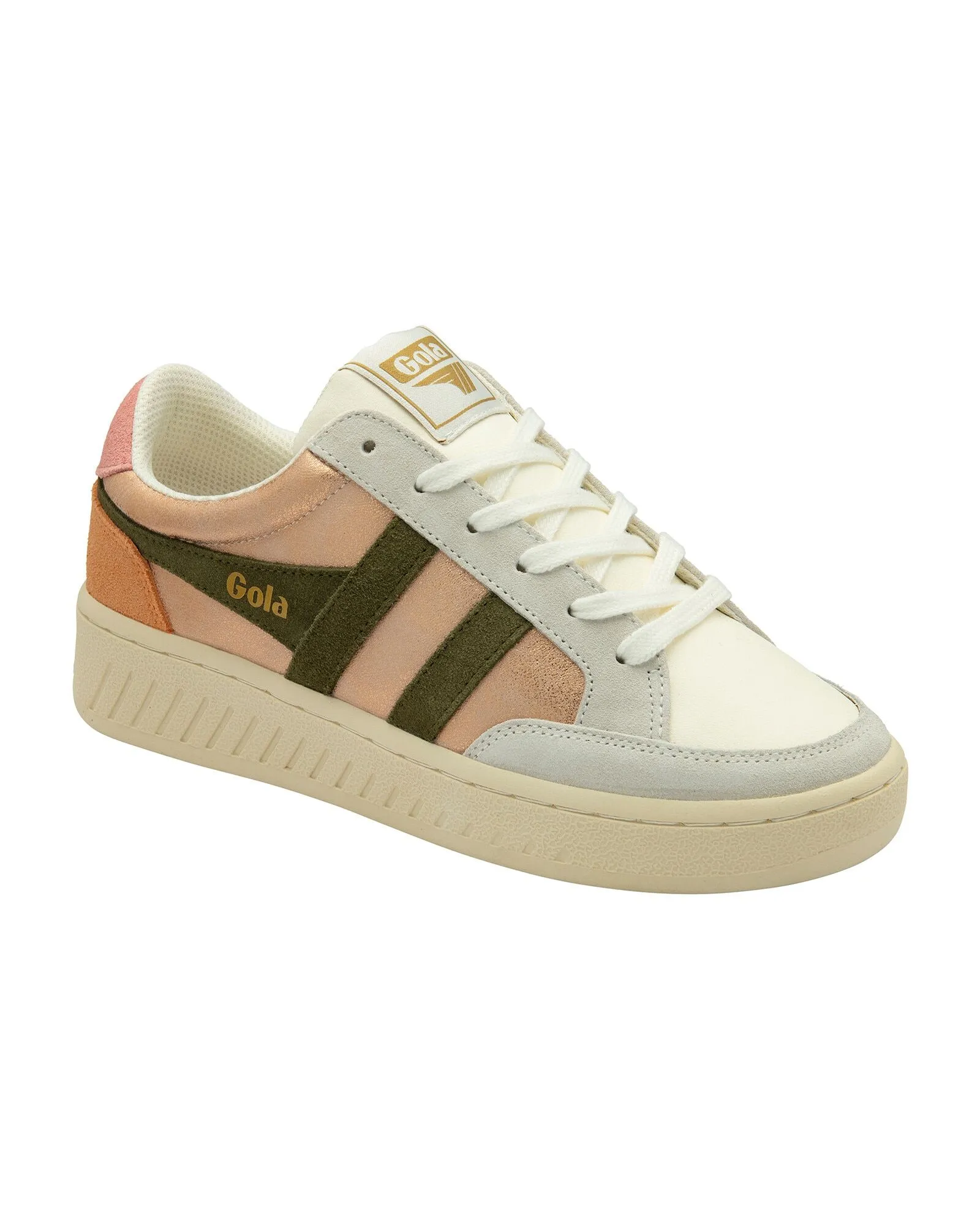 Gola Superslam Blaze Rose Gold Trainers, size UK 8