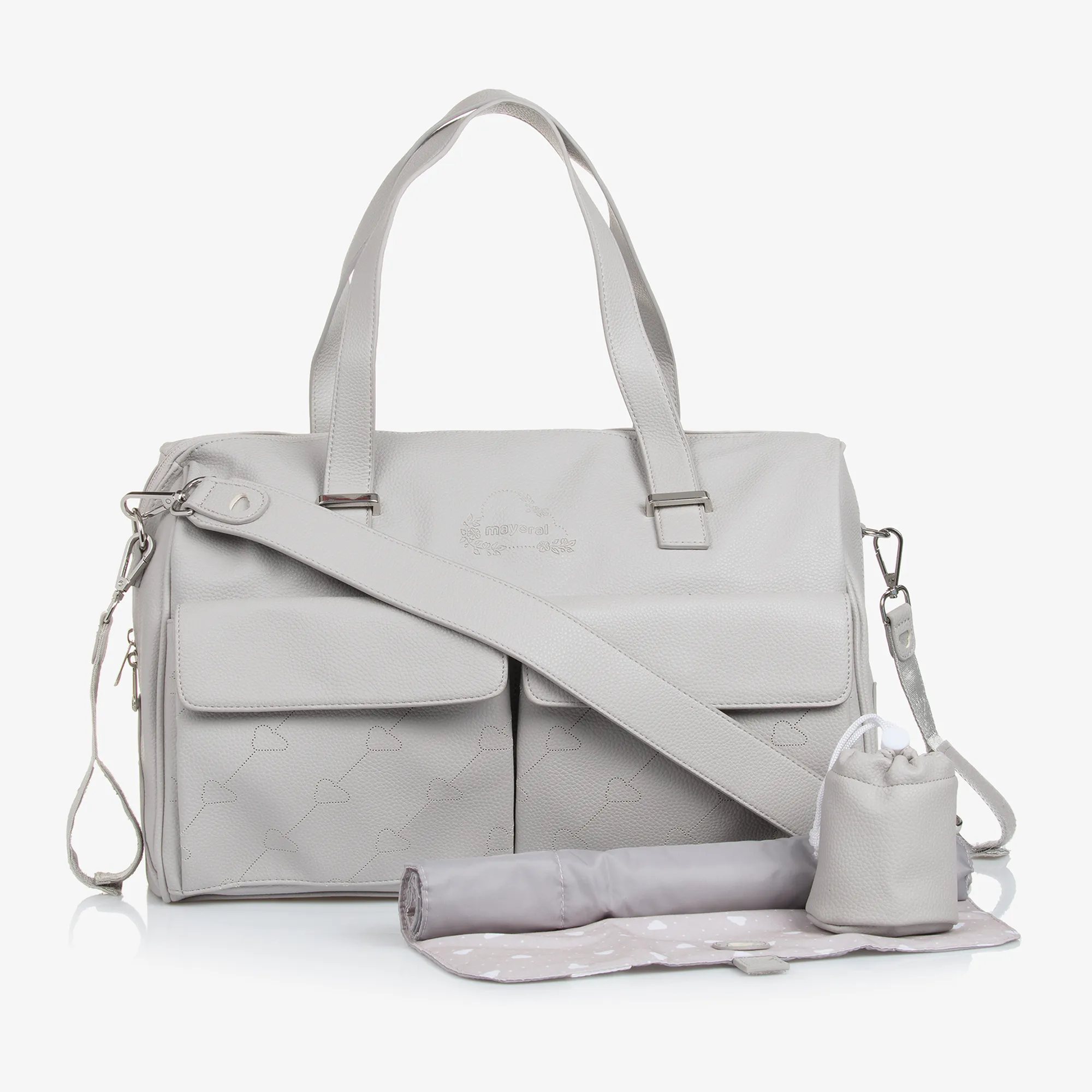 Grey Baby Changing Bag (44cm)