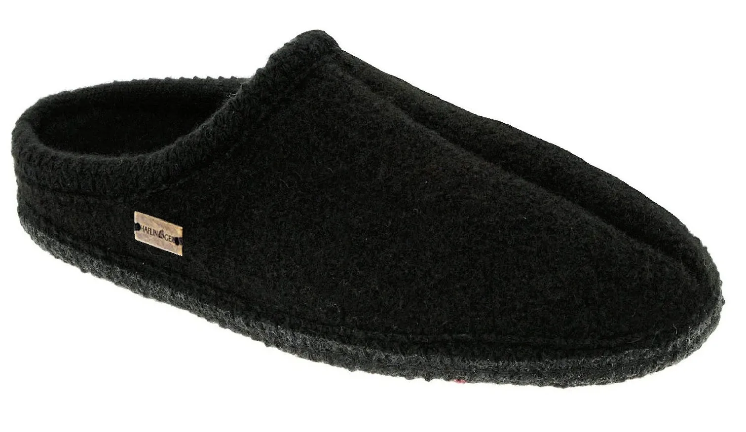 Haflinger AS8 Classic Slipper Black