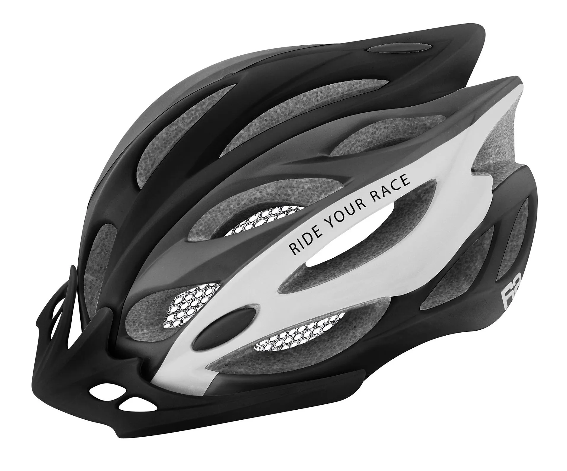 helmet R2 Wind - ATH01A1/Black/Grey/White Matt