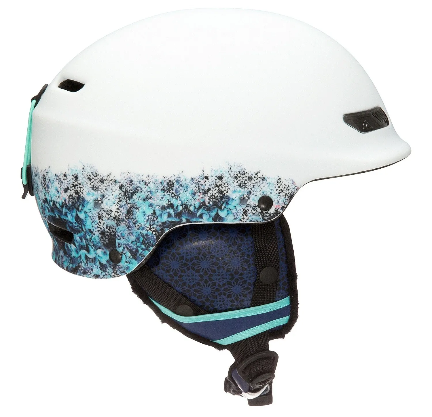 helmet Roxy Power Powder - BFK9/Aruba Blue/Kaleidos Flowers