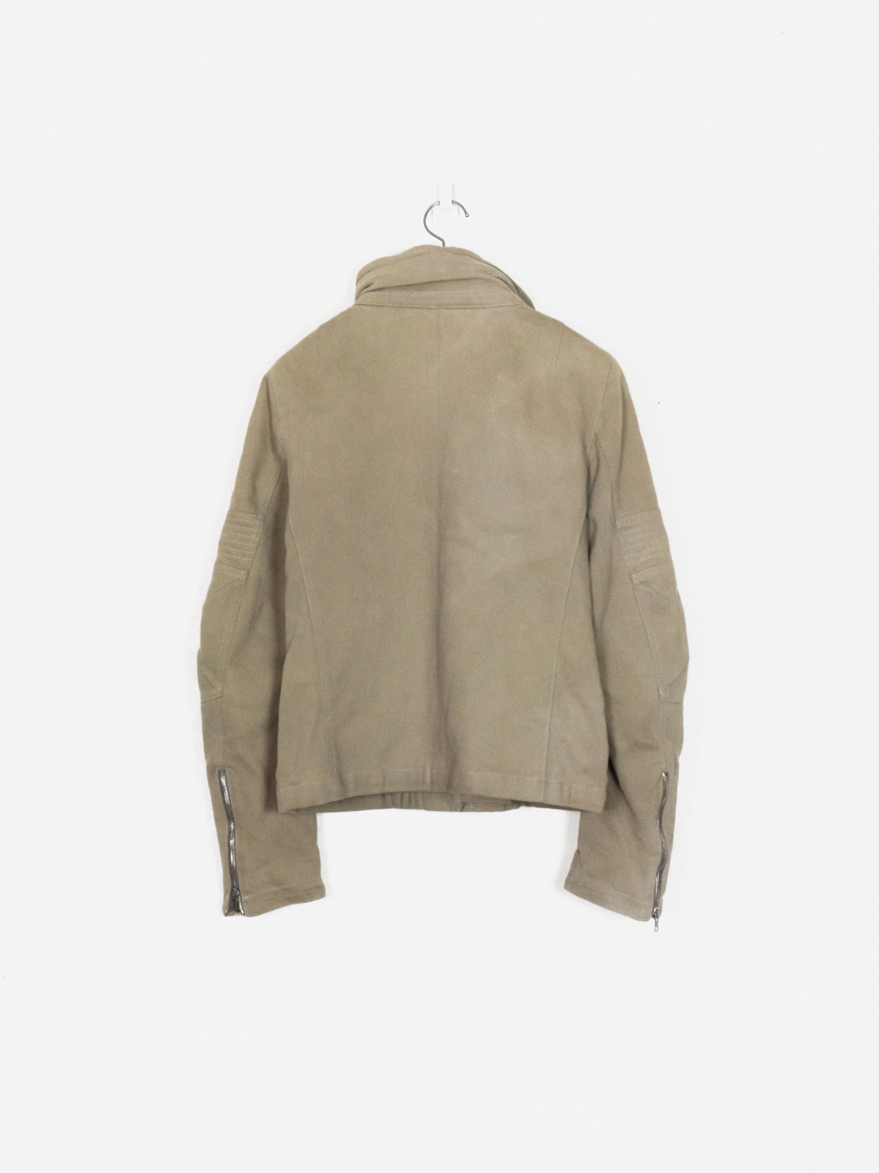 Helmut Lang AW03 Cotton Canvas Astro Biker Jacket