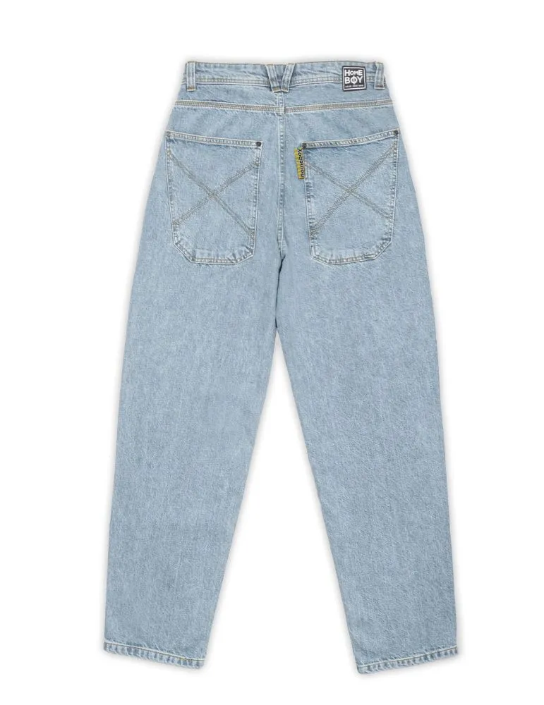 Homeboy Pant X-tra Baggy Jeans Moon: 30x32