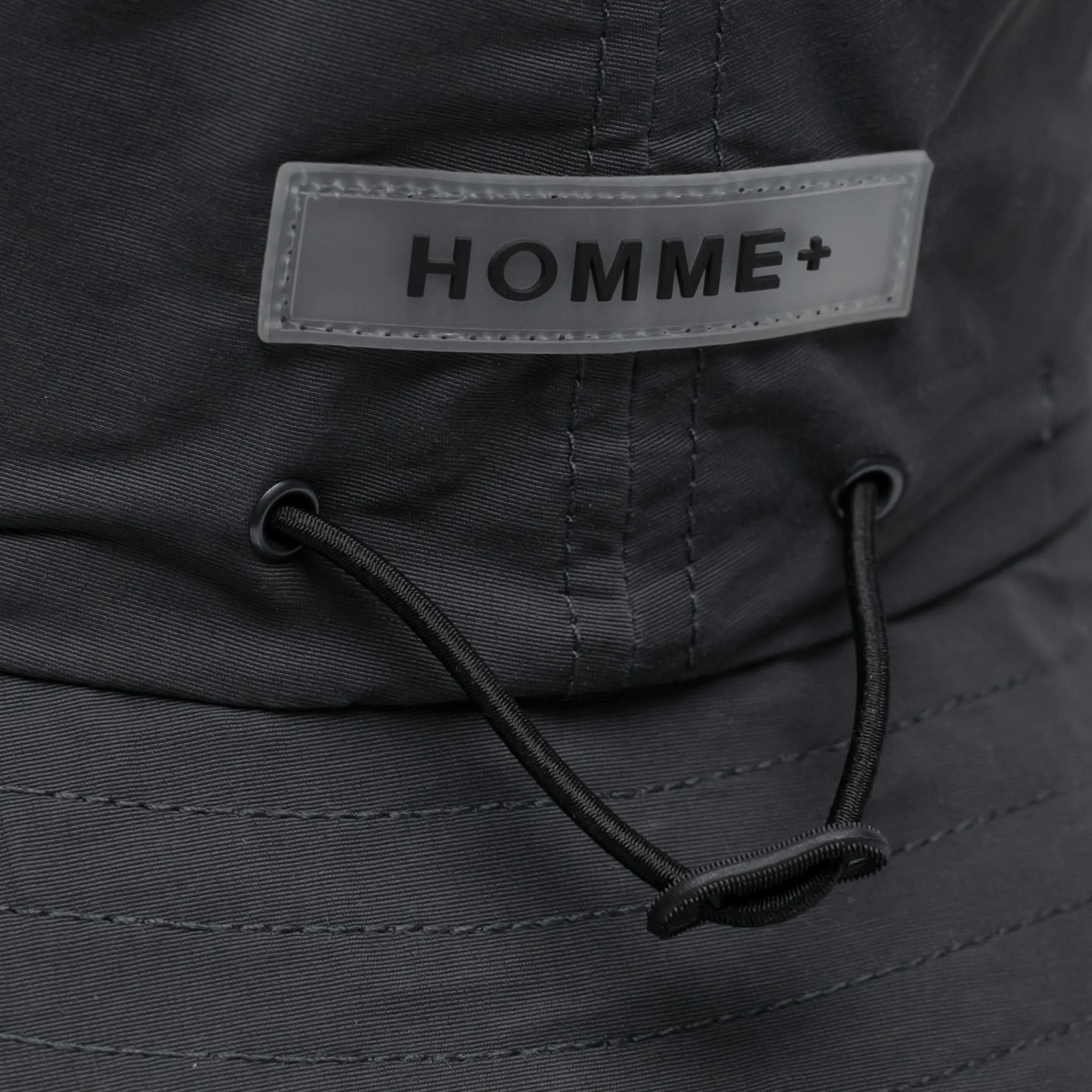 HOMME+ ESSENTIAL by Homme Bucket Hat Charcoal