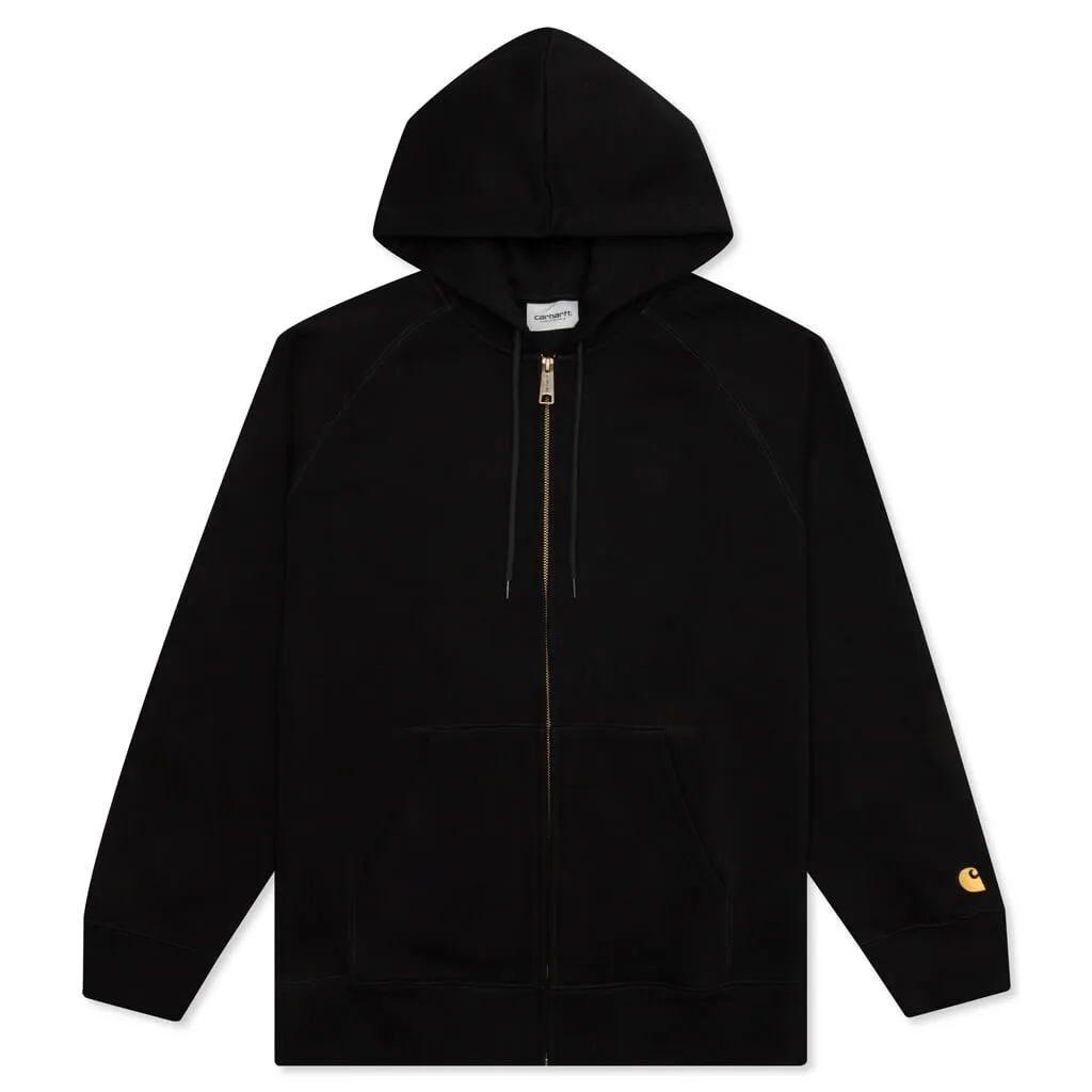 Hooded Chase Jacket - Black