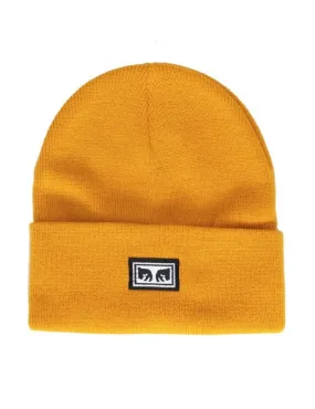 Icon Eyes Beanie Hat - Satin Brass