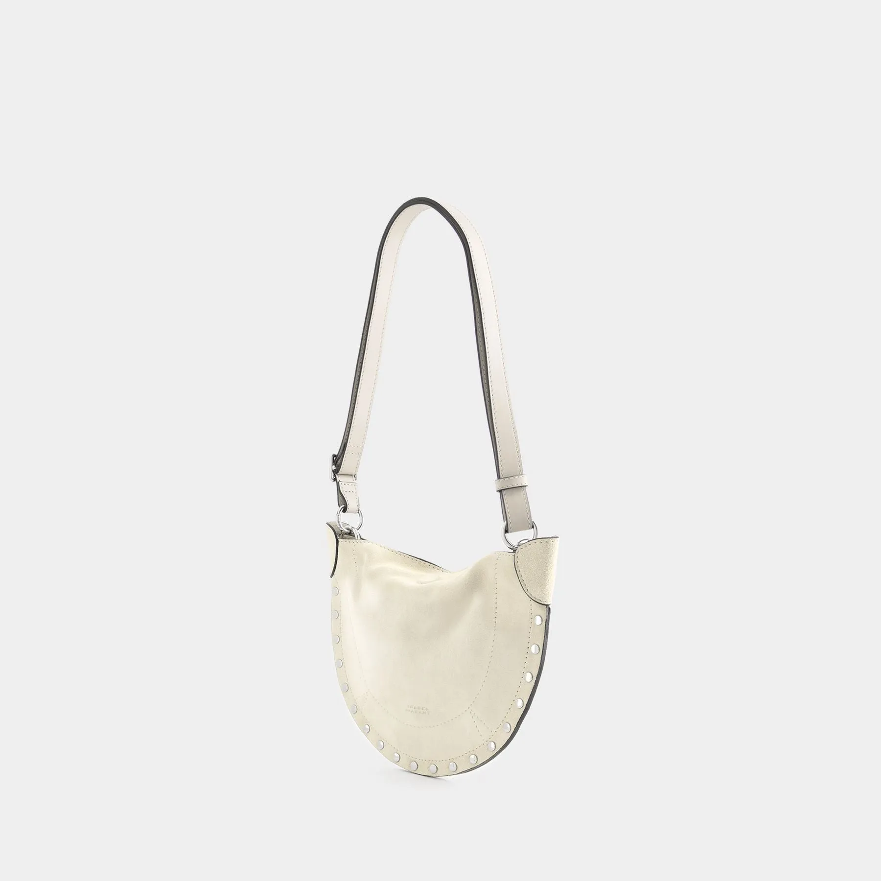 Isabel Marant  Mini Moon Shoulder Bag - Isabel Marant - Leather - Beige