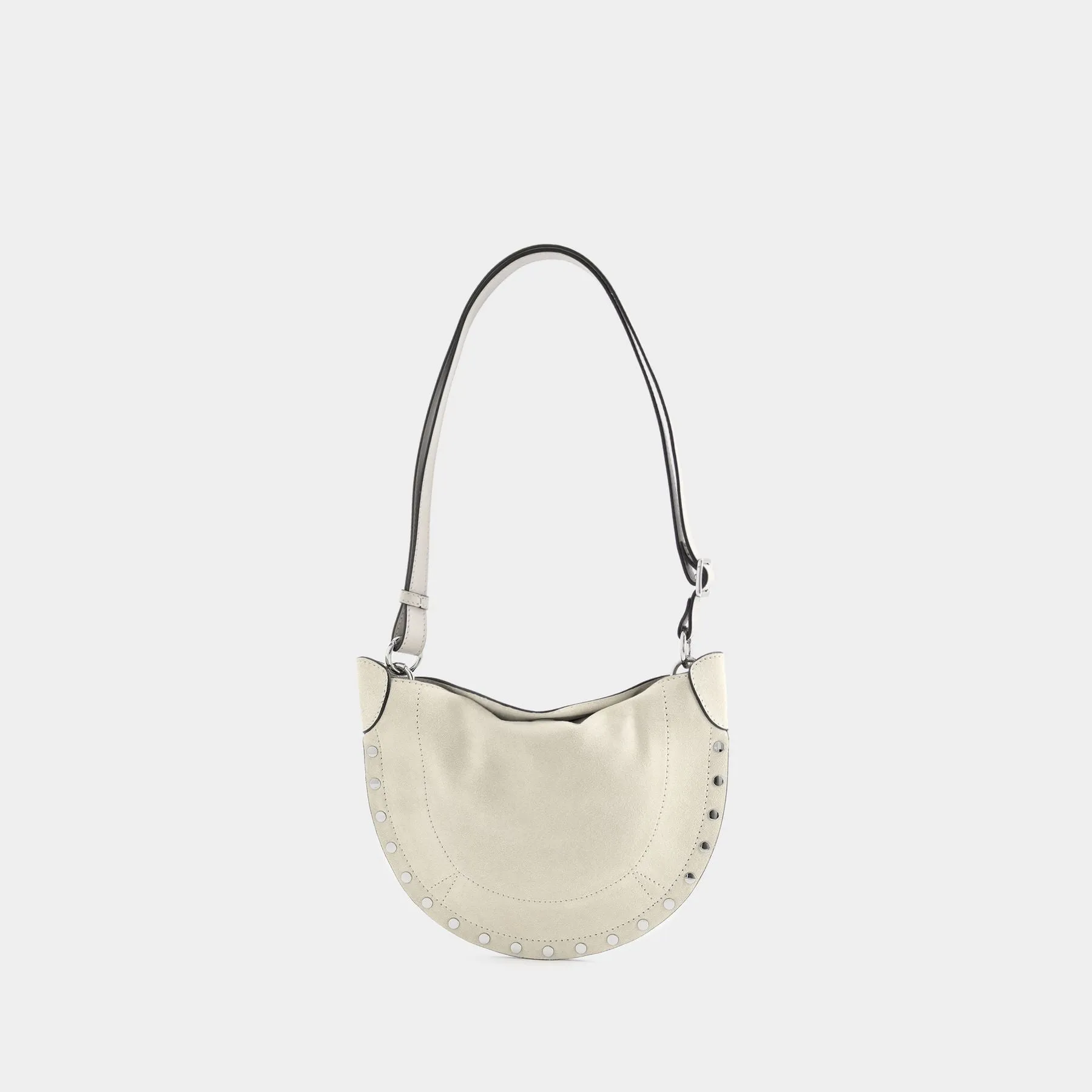 Isabel Marant  Mini Moon Shoulder Bag - Isabel Marant - Leather - Beige