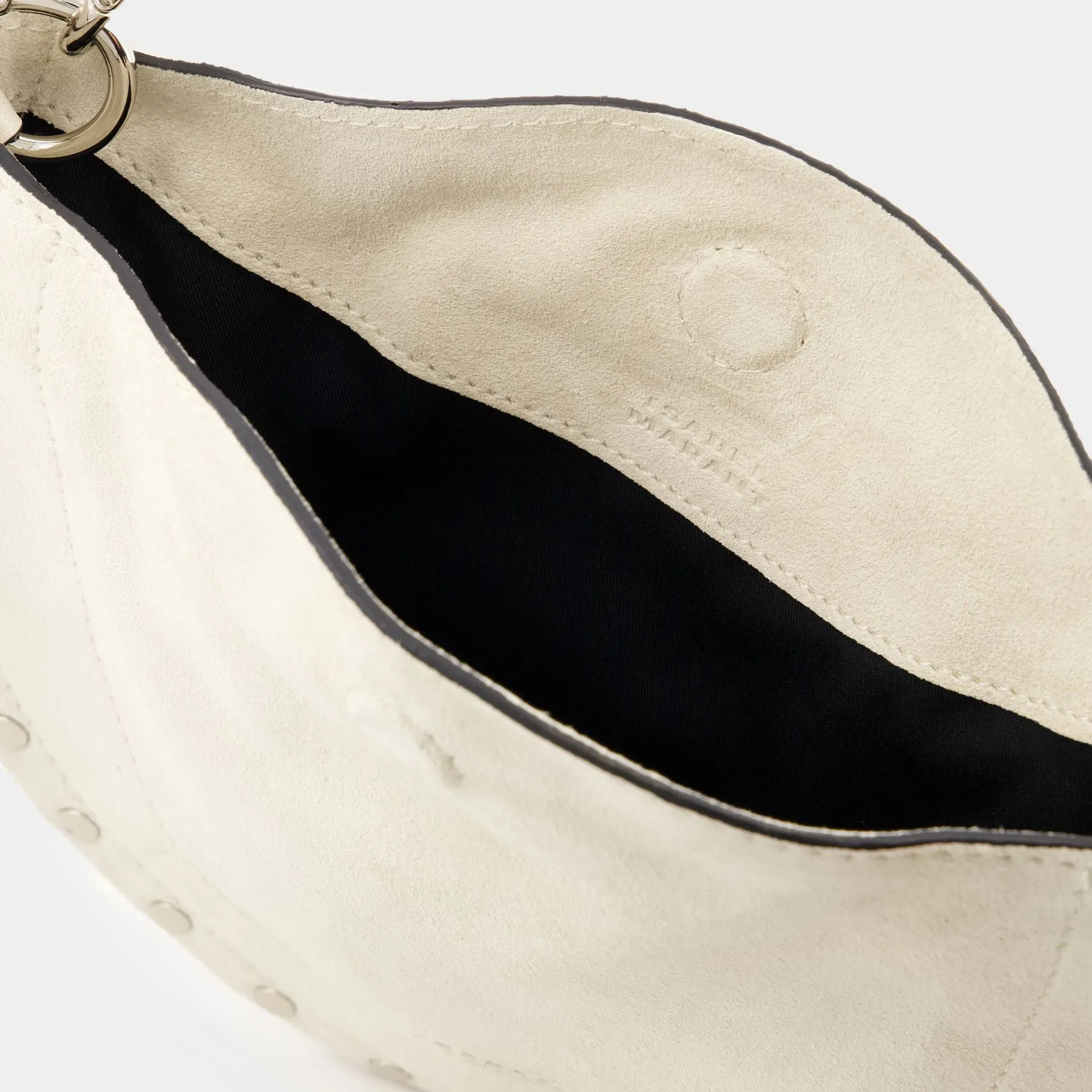 Isabel Marant  Mini Moon Shoulder Bag - Isabel Marant - Leather - Beige