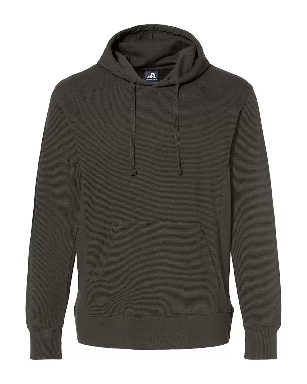 J America 8706 Ripple Fleece Hooded Sweatshirt SKU: 8706