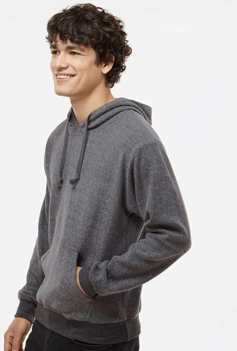 J. America Flip Side Fleece Hooded Pullover