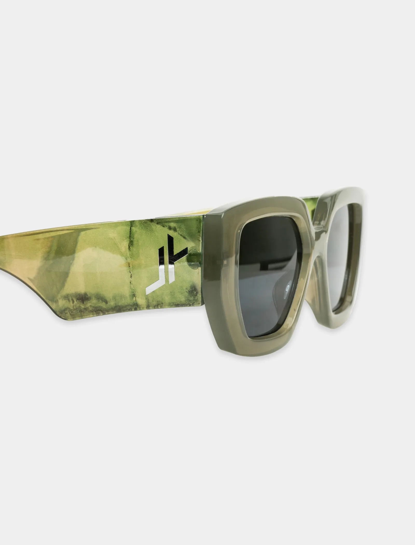 J. REID LOGO SUNGLASSES   EMERALD