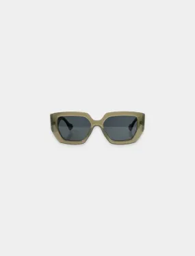 J. REID LOGO SUNGLASSES   EMERALD