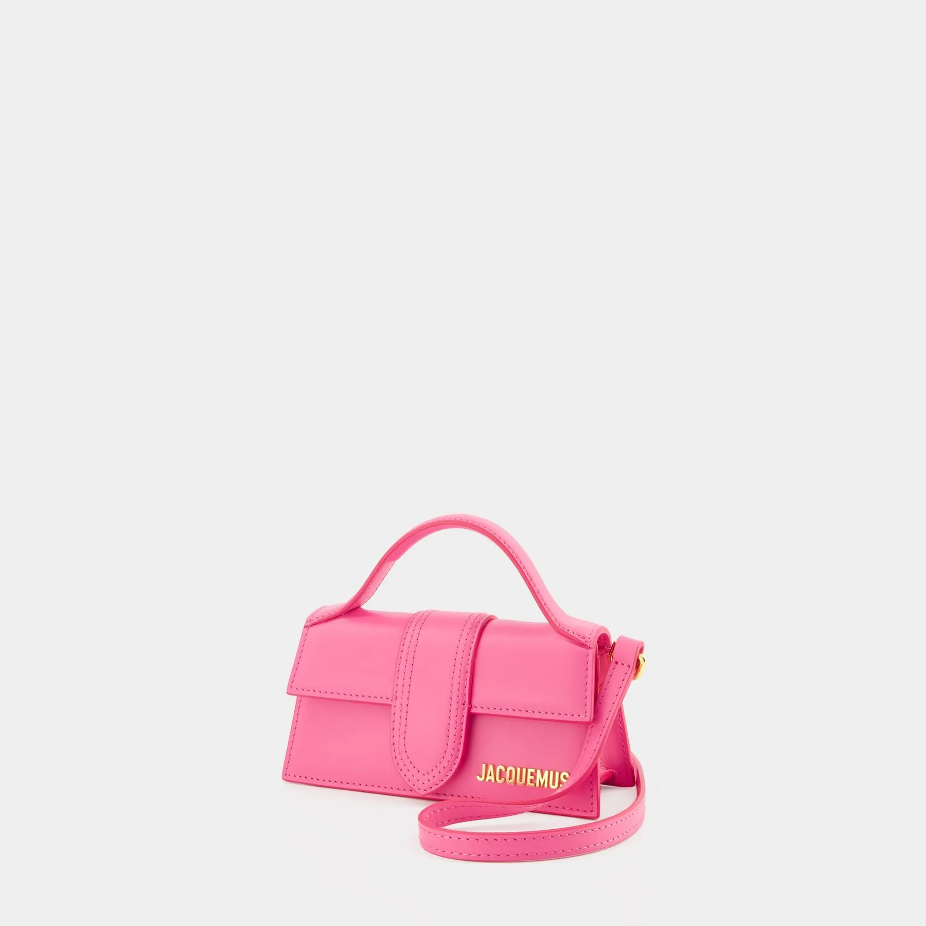 Jacquemus  Le Bambino Bag - Jacquemus - Leather - Pink Neon