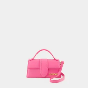 Jacquemus  Le Bambino Bag - Jacquemus - Leather - Pink Neon