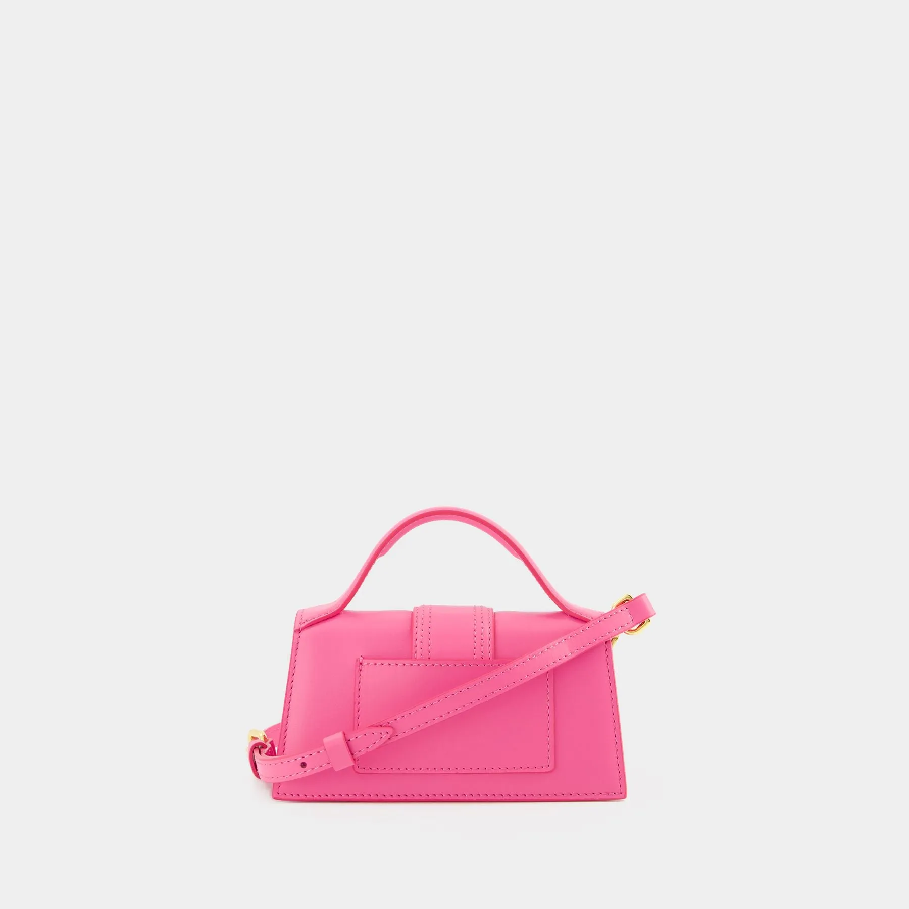 Jacquemus  Le Bambino Bag - Jacquemus - Leather - Pink Neon