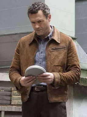 Jason O'Mara The Man in the High Castle Leather Jacket