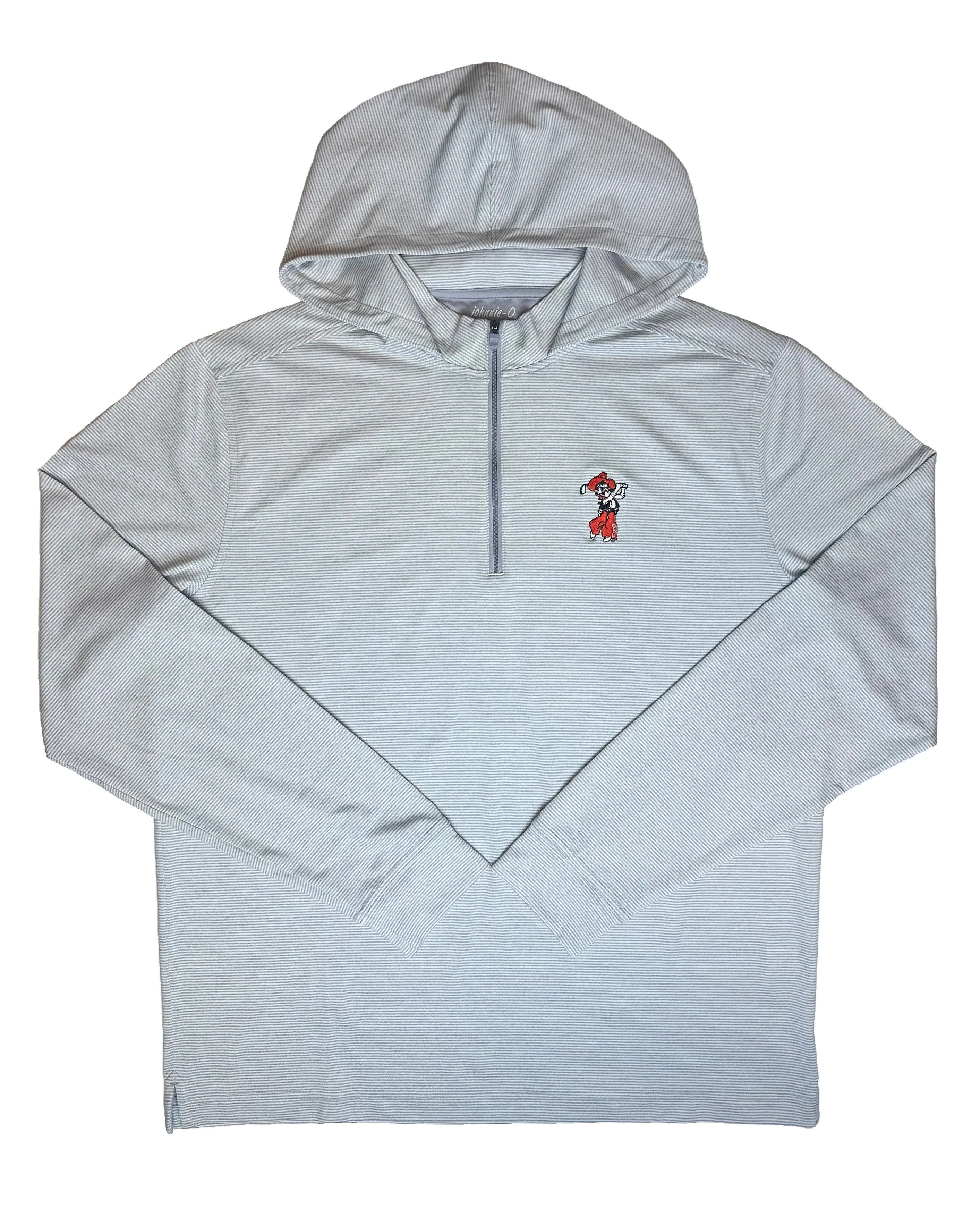 Johnnie-O Hybrid Performance 1/4 Zip Hoodie