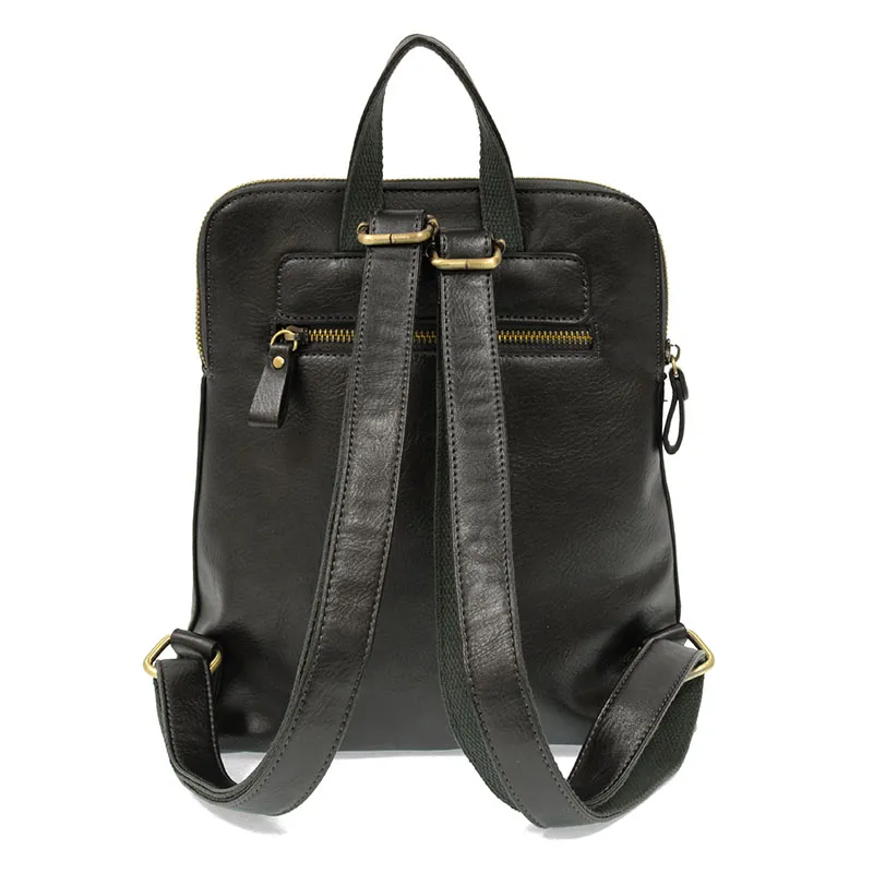 Joy Susan Julia Mini Backpack – Metallic Graphite