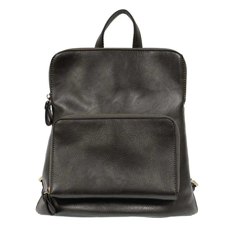 Joy Susan Julia Mini Backpack – Metallic Graphite