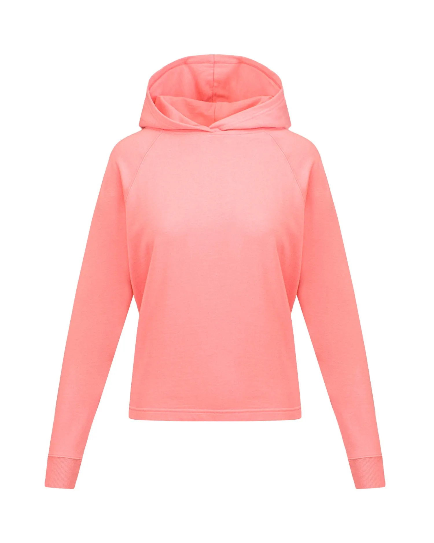 JUVIA Fleece hoodie raglan 82014064-pink-coral