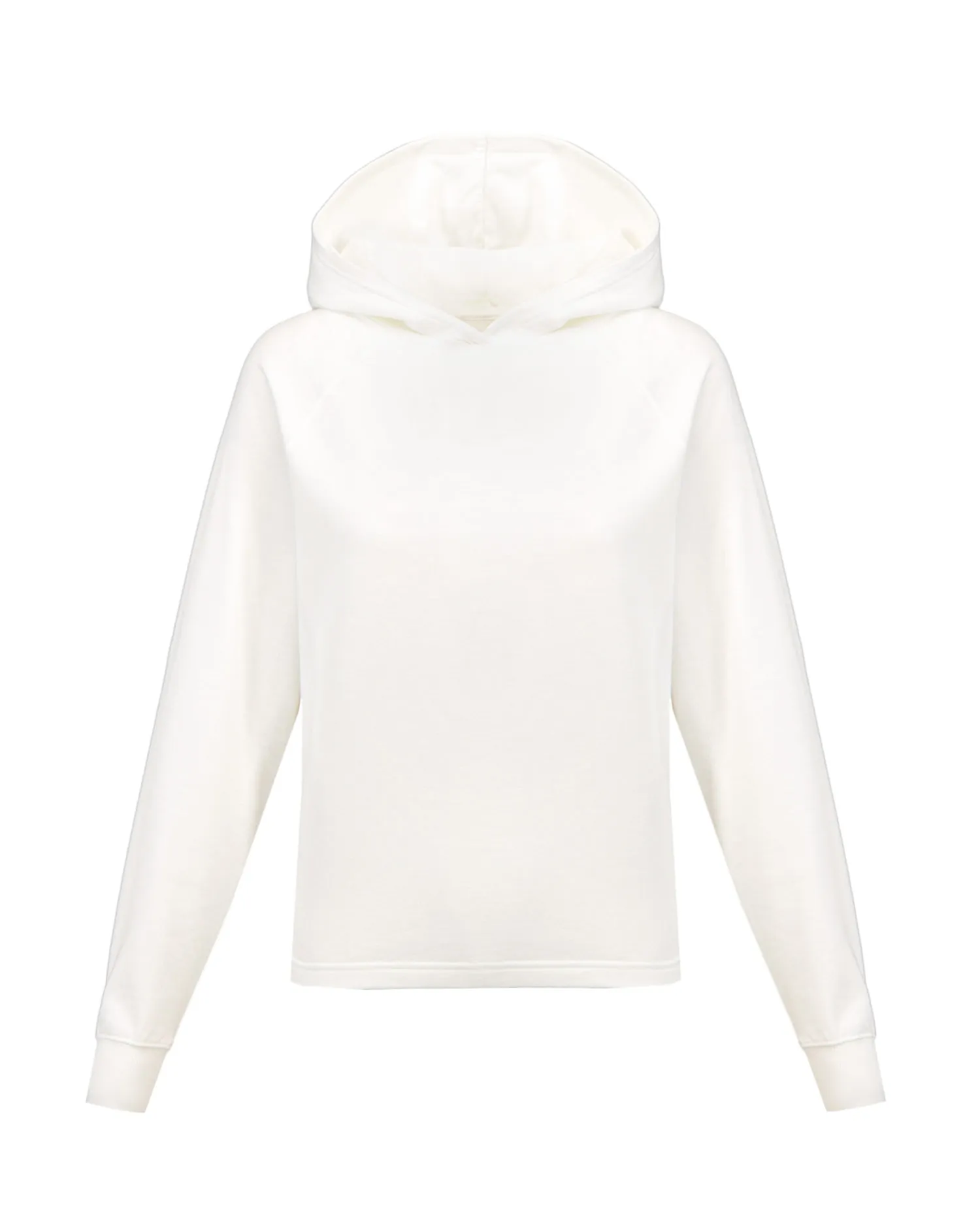 JUVIA Fleece Hoodie Raglan sweatshirt 82014064-white