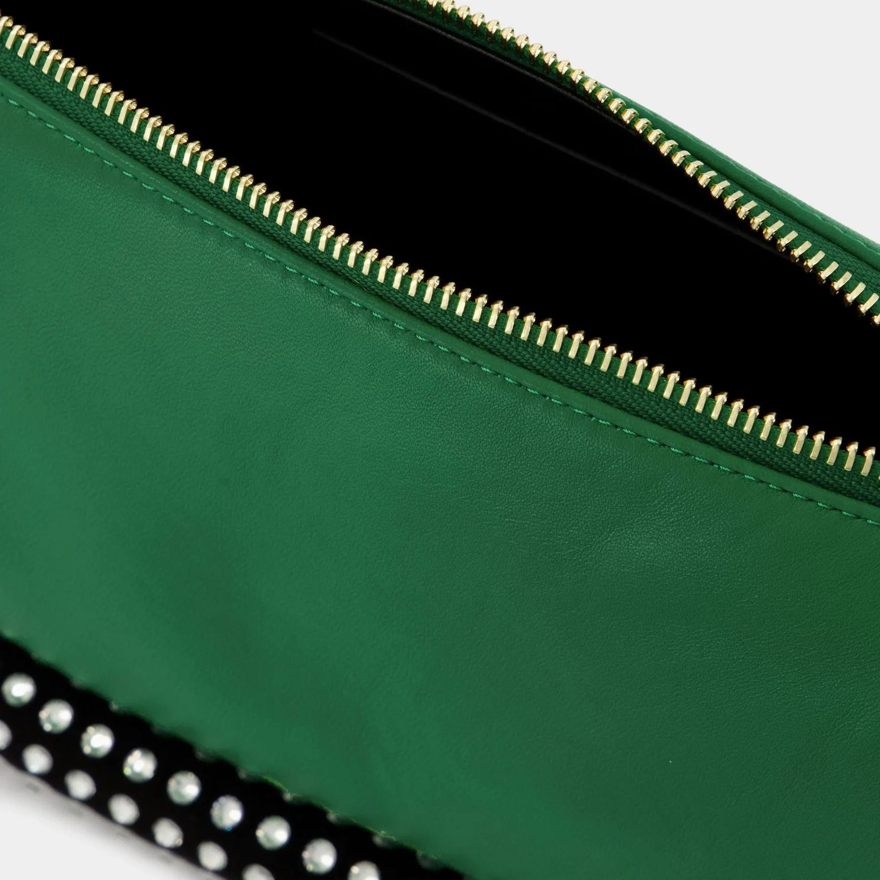 J.W. Anderson  Crystal Bumper-15 Hobo Bag - J.W. Anderson -  Green/Black - Leather