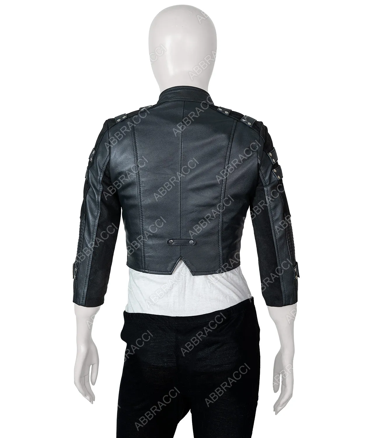 Katie Cassidy Arrow Season 2 Black Canary Leather Jacket | Abbraci