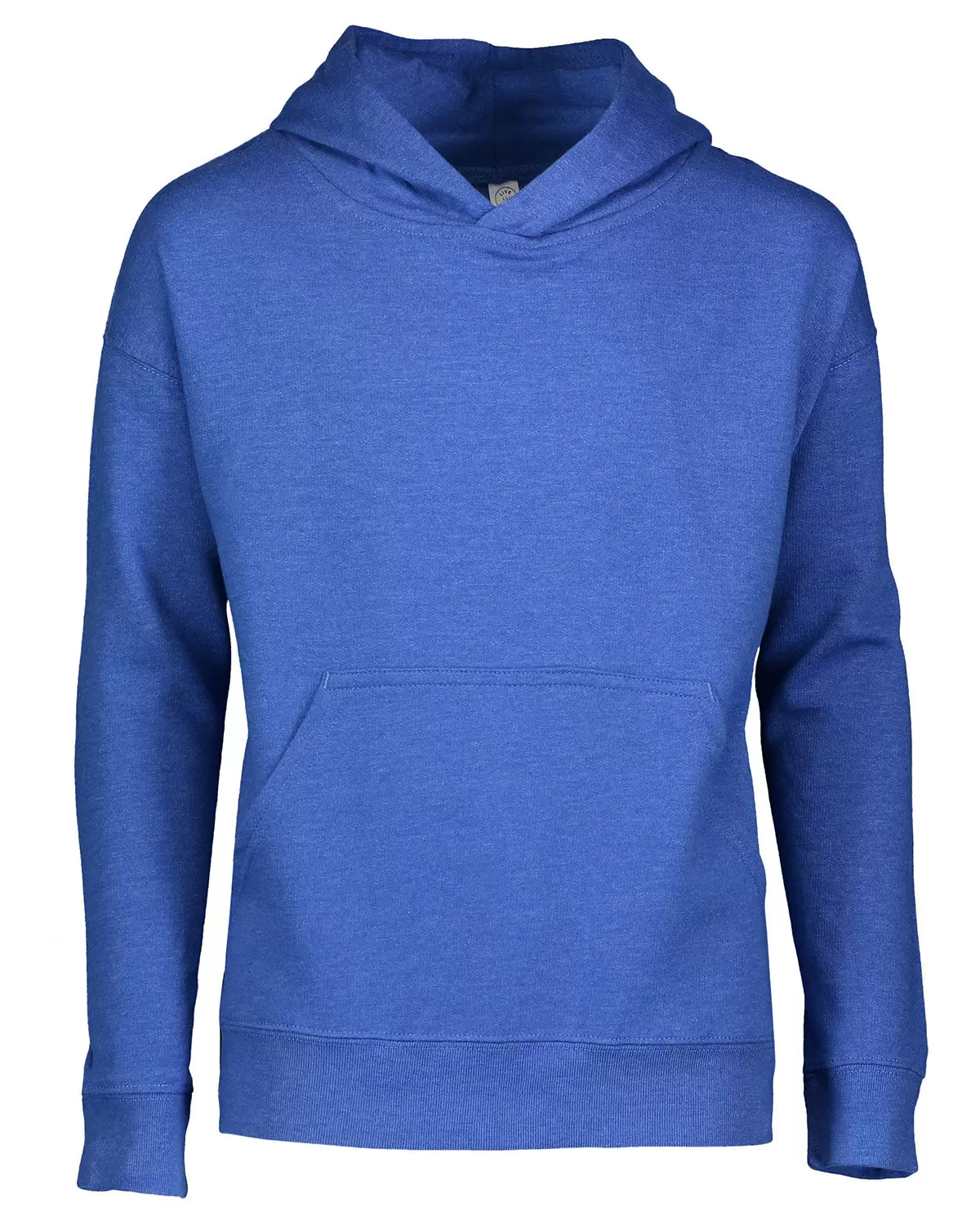 L2296 LA T Youth Fleece Hooded Pullover Sweatshirt with Pouch Pocket SKU: L2296