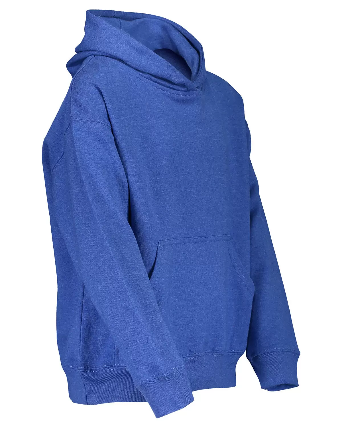 L2296 LA T Youth Fleece Hooded Pullover Sweatshirt with Pouch Pocket SKU: L2296