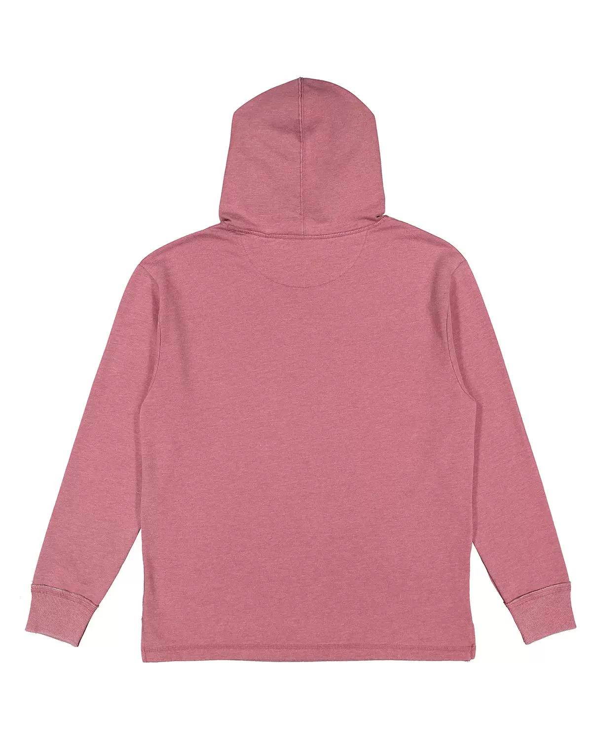 LA T 6936 Adult Vintage Wash Fleece Hooded Sweatshirt SKU: 6936